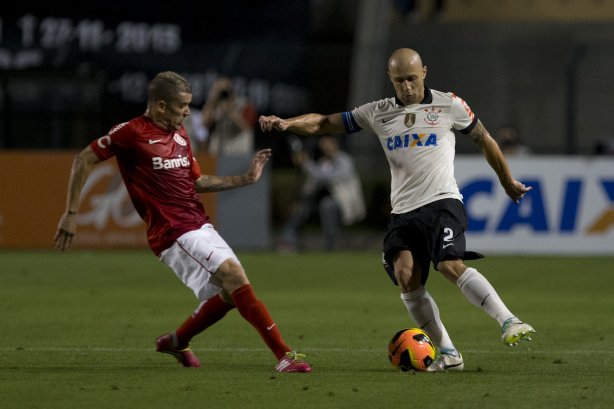 Durante a partida entre Corinthians x Internacional/RS, realizada esta noite no estádio do Pacaembu, válida pela 37ª rodada do Campeonato Brasileiro de 2013