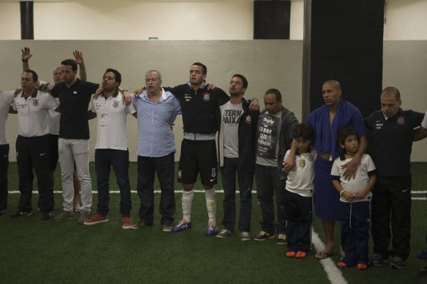Durante a partida entre Corinthians x Internacional/RS, realizada esta noite no estádio do Pacaembu, válida pela 37ª rodada do Campeonato Brasileiro de 2013