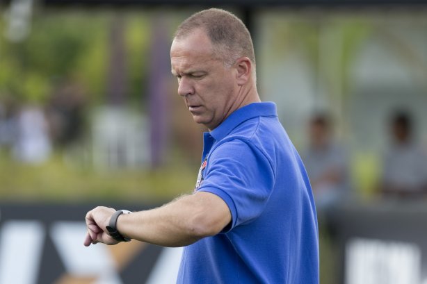 Durante o jogo treino contra o Red Bull esta tarde no CT Joaquim Grava, zona leste de São Paulo. O próximo jogo da equipe será dia 19/01, contra a Portuguesa, no estádio do Caninde, jogo válido pela primeira rodada do Campeonato Paulista 2014