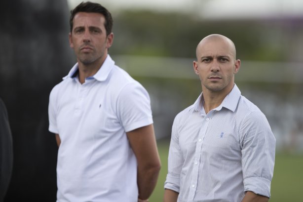 Durante o jogo treino contra o Red Bull esta tarde no CT Joaquim Grava, zona leste de São Paulo. O próximo jogo da equipe será dia 19/01, contra a Portuguesa, no estádio do Caninde, jogo válido pela primeira rodada do Campeonato Paulista 2014
