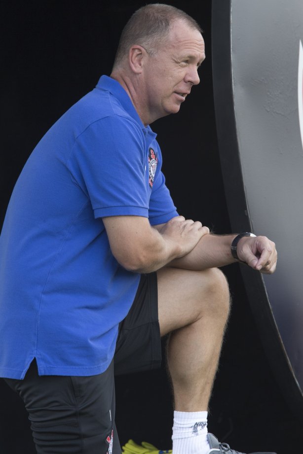 Durante o jogo treino contra o Red Bull esta tarde no CT Joaquim Grava, zona leste de São Paulo. O próximo jogo da equipe será dia 19/01, contra a Portuguesa, no estádio do Caninde, jogo válido pela primeira rodada do Campeonato Paulista 2014