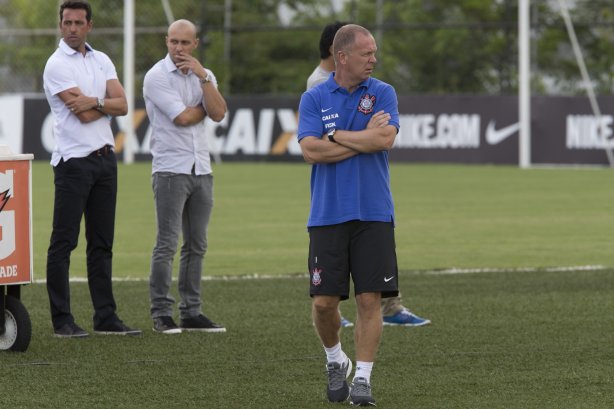 Durante o jogo treino contra o Red Bull esta tarde no CT Joaquim Grava, zona leste de São Paulo. O próximo jogo da equipe será dia 19/01, contra a Portuguesa, no estádio do Caninde, jogo válido pela primeira rodada do Campeonato Paulista 2014