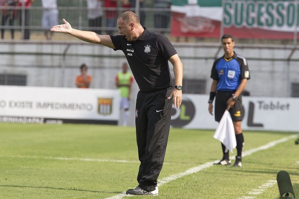 Durante a partida entre Portuguesa x Corinthians, realizada esta tarde no estádio do Caninde, válida pela 1ª rodada do Campeonato Paulista de 2014