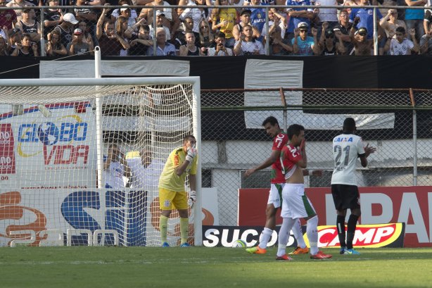 Durante a partida entre Portuguesa x Corinthians, realizada esta tarde no estádio do Caninde, válida pela 1ª rodada do Campeonato Paulista de 2014