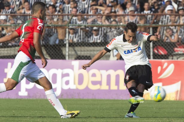 Durante a partida entre Portuguesa x Corinthians, realizada esta tarde no estádio do Caninde, válida pela 1ª rodada do Campeonato Paulista de 2014