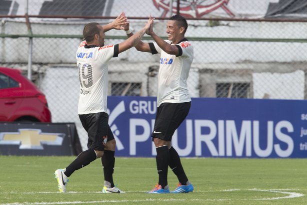 Durante a partida entre Portuguesa x Corinthians, realizada esta tarde no estádio do Caninde, válida pela 1ª rodada do Campeonato Paulista de 2014