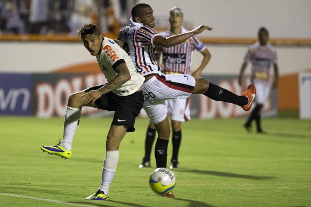 Durante a partida entre Corinthians x Paulista/Jundiaí, realizada esta noite no estádio Decio Vitta, em Americana, válida pela 2ª rodada do Campeonato Paulista de 2014
