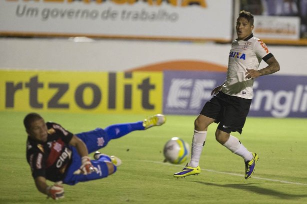 Durante a partida entre Corinthians x Paulista/Jundiaí, realizada esta noite no estádio Decio Vitta, em Americana, válida pela 2ª rodada do Campeonato Paulista de 2014
