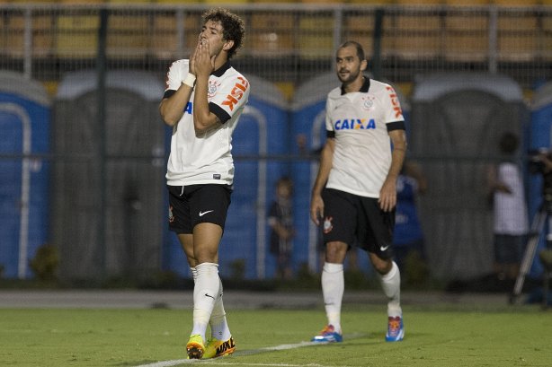 Durante a partida entre Corinthians x São Bernardo, realizada esta noite no estádio do Pacaembu, válida pela 3ª rodada do Campeonato Paulista de 2014