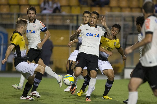 Durante a partida entre Corinthians x São Bernardo, realizada esta noite no estádio do Pacaembu, válida pela 3ª rodada do Campeonato Paulista de 2014