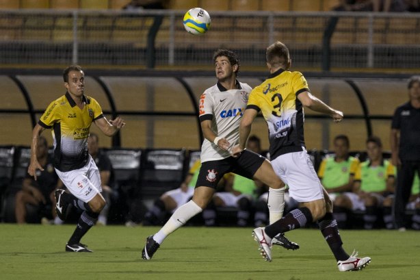 Durante a partida entre Corinthians x São Bernardo, realizada esta noite no estádio do Pacaembu, válida pela 3ª rodada do Campeonato Paulista de 2014