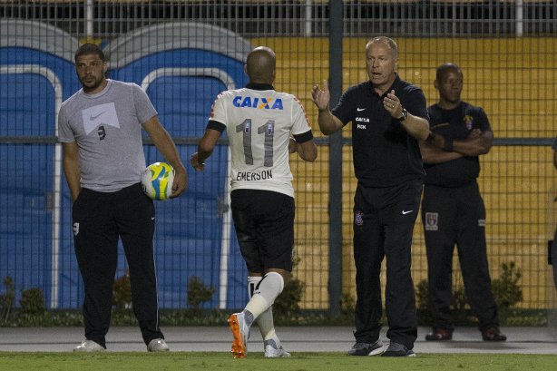 Durante a partida entre Corinthians x São Bernardo, realizada esta noite no estádio do Pacaembu, válida pela 3ª rodada do Campeonato Paulista de 2014
