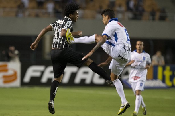 Durante a partida entre Corinthians x Rio Claro, realizada esta noite no estádio do Pacaembu, válida pela 10ª rodada do Campeonato Paulista de 2014