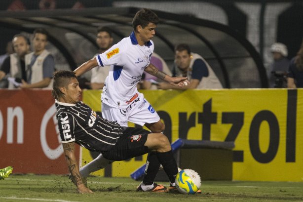 Durante a partida entre Corinthians x Rio Claro, realizada esta noite no estádio do Pacaembu, válida pela 10ª rodada do Campeonato Paulista de 2014