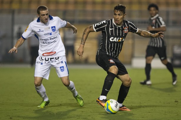 Durante a partida entre Corinthians x Rio Claro, realizada esta noite no estádio do Pacaembu, válida pela 10ª rodada do Campeonato Paulista de 2014