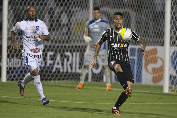 Durante a partida entre Corinthians x Rio Claro, realizada esta noite no estádio do Pacaembu, válida pela 10ª rodada do Campeonato Paulista de 2014