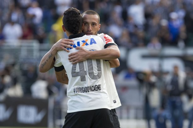 Durante a partida entre Corinthians x Flamengo, realizada esta tarde no estádio do Pacaembu, válida pela 2ª rodada do Campeonato Brasileiro de 2014