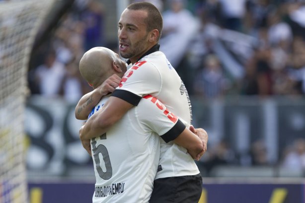 Durante a partida entre Corinthians x Flamengo, realizada esta tarde no estádio do Pacaembu, válida pela 2ª rodada do Campeonato Brasileiro de 2014