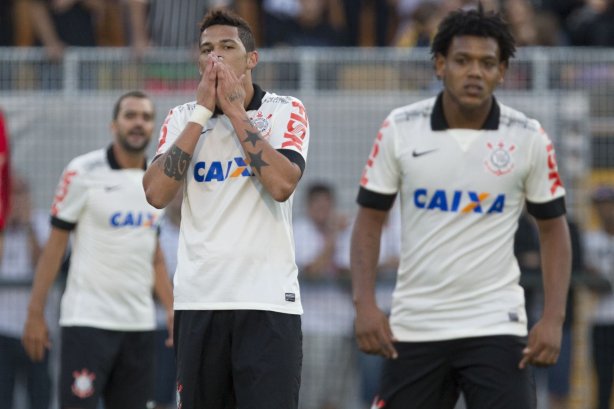 Durante a partida entre Corinthians x Flamengo, realizada esta tarde no estádio do Pacaembu, válida pela 2ª rodada do Campeonato Brasileiro de 2014
