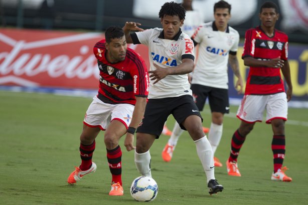 Durante a partida entre Corinthians x Flamengo, realizada esta tarde no estádio do Pacaembu, válida pela 2ª rodada do Campeonato Brasileiro de 2014