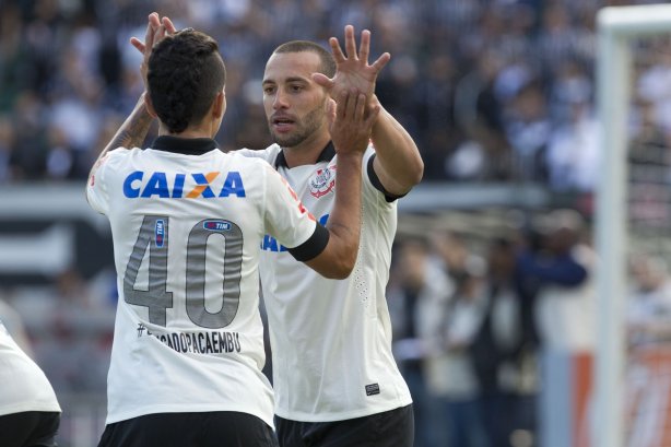 Durante a partida entre Corinthians x Flamengo, realizada esta tarde no estádio do Pacaembu, válida pela 2ª rodada do Campeonato Brasileiro de 2014