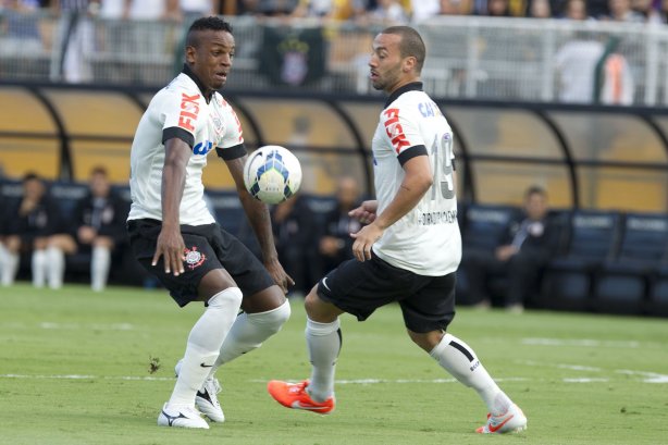 Durante a partida entre Corinthians x Flamengo, realizada esta tarde no estádio do Pacaembu, válida pela 2ª rodada do Campeonato Brasileiro de 2014