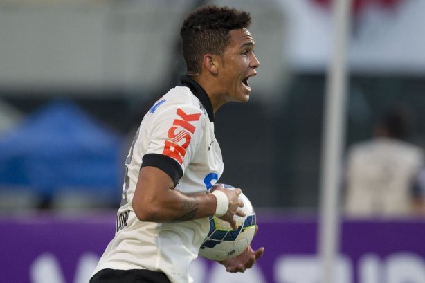 Durante a partida entre Corinthians x Flamengo, realizada esta tarde no estádio do Pacaembu, válida pela 2ª rodada do Campeonato Brasileiro de 2014