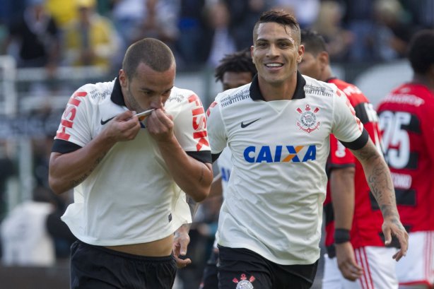 Durante a partida entre Corinthians x Flamengo, realizada esta tarde no estádio do Pacaembu, válida pela 2ª rodada do Campeonato Brasileiro de 2014