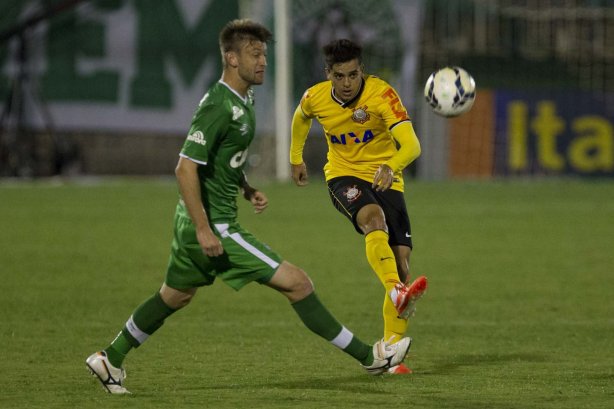 Durante a partida entre Chapecoense/SC x Corinthians, realizada esta noite no estádio Arena Indio Conda, em Chapeco/SC, válida pela 3ª rodada do Campeonato Brasileiro de 2014