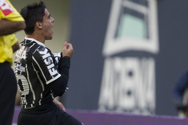 Durante a partida entre São Paulo x Corinthians, realizada esta tarde na Arena Barueri, válida pela 4ª rodada do Campeonato Brasileiro de 2014