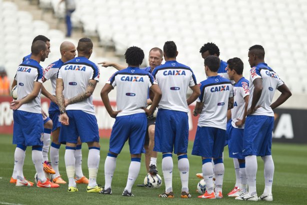 Durante o treino desta tarde na Arena Corinthians, zona leste de São Paulo. O próximo jogo da equipe será domingo, dia 18/05 contra o Figueirense/SC, válido pela 5ª rodada do Campeonato Brasileiro de 2014