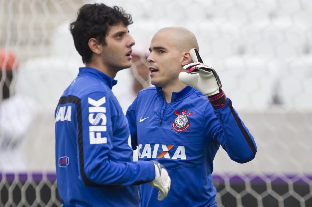 Durante o treino desta tarde na Arena Corinthians, zona leste de São Paulo. O próximo jogo da equipe será domingo, dia 18/05 contra o Figueirense/SC, válido pela 5ª rodada do Campeonato Brasileiro de 2014