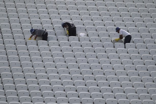 Durante o treino desta manhã na Arena Corinthians, zona leste de São Paulo. O próximo jogo da equipe será amanhã, domingo, dia 18/05 contra o Figueirense/SC, válido pela 5ª rodada do Campeonato Brasileiro de 2014