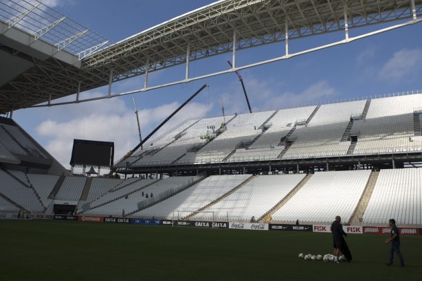 Durante o treino desta manhã na Arena Corinthians, zona leste de São Paulo. O próximo jogo da equipe será amanhã, domingo, dia 18/05 contra o Figueirense/SC, válido pela 5ª rodada do Campeonato Brasileiro de 2014