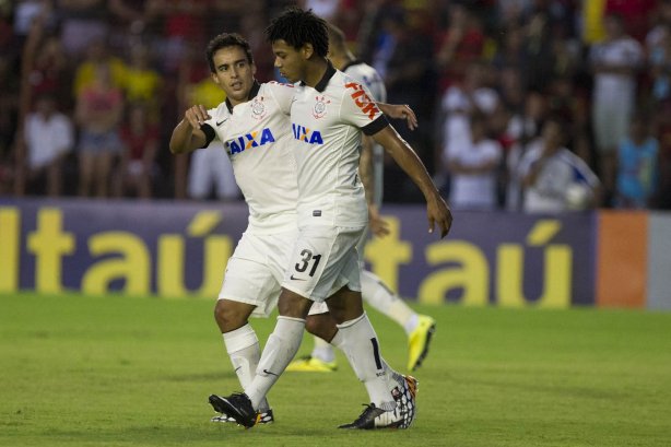 Durante a partida entre Sport/Recife x Corinthians, realizada esta tarde na Ilha do Retiro, válida pela 7ª rodada do Campeonato Brasileiro de 2014
