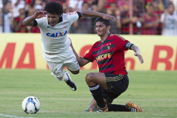 Durante a partida entre Sport/Recife x Corinthians, realizada esta tarde na Ilha do Retiro, válida pela 7ª rodada do Campeonato Brasileiro de 2014