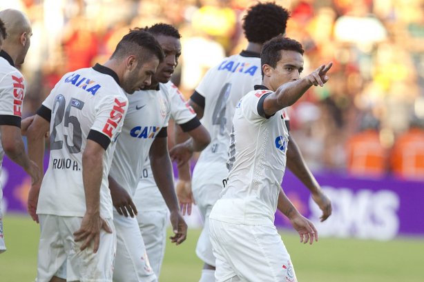 Durante a partida entre Sport/Recife x Corinthians, realizada esta tarde na Ilha do Retiro, válida pela 7ª rodada do Campeonato Brasileiro de 2014