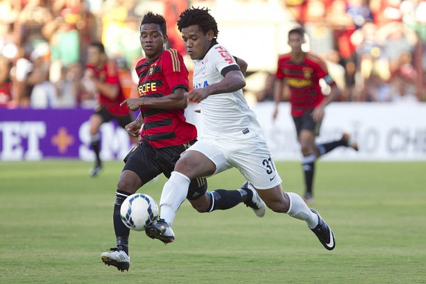 Durante a partida entre Sport/Recife x Corinthians, realizada esta tarde na Ilha do Retiro, válida pela 7ª rodada do Campeonato Brasileiro de 2014