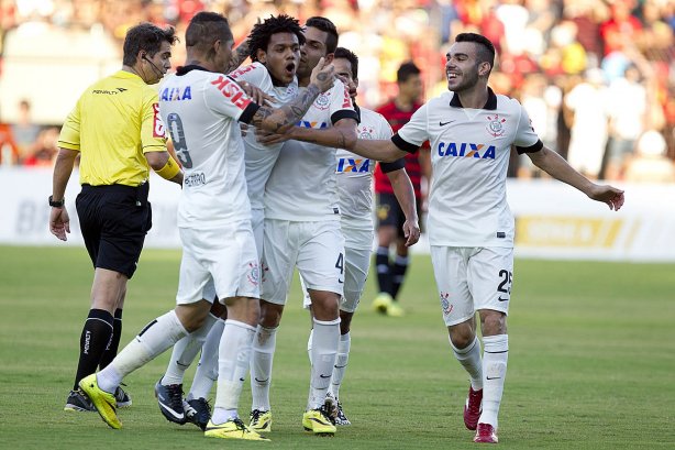 Durante a partida entre Sport/Recife x Corinthians, realizada esta tarde na Ilha do Retiro, válida pela 7ª rodada do Campeonato Brasileiro de 2014