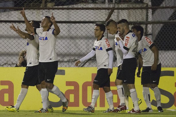 Durante a partida Corinthians x Cruzeiro, realizada esta noite no estádio do Caninde, válida pela 8ª rodada do Campeonato Brasileiro de 2014