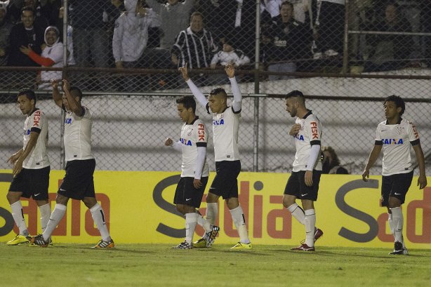 Durante a partida Corinthians x Cruzeiro, realizada esta noite no estádio do Caninde, válida pela 8ª rodada do Campeonato Brasileiro de 2014