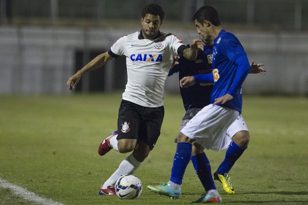 Durante a partida Corinthians x Cruzeiro, realizada esta noite no estádio do Caninde, válida pela 8ª rodada do Campeonato Brasileiro de 2014