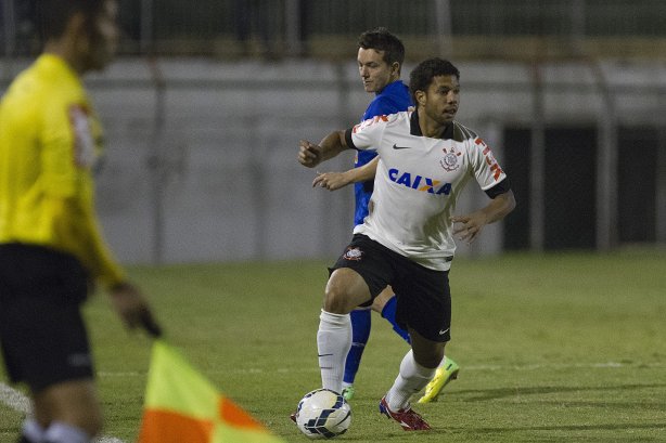 Durante a partida Corinthians x Cruzeiro, realizada esta noite no estádio do Caninde, válida pela 8ª rodada do Campeonato Brasileiro de 2014