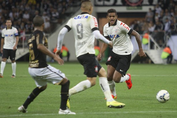 Durante a partida Corinthians x Botafogo, realizada esta tarde na Arena Corinthians, válida pela 9ª rodada do Campeonato Brasileiro de 2014
