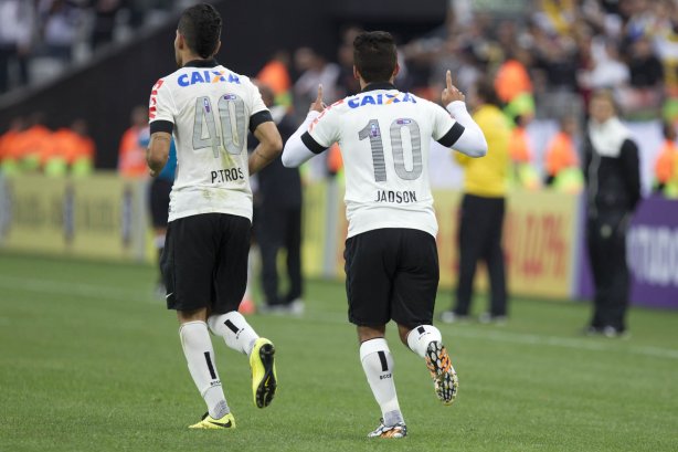 Durante a partida Corinthians x Botafogo, realizada esta tarde na Arena Corinthians, válida pela 9ª rodada do Campeonato Brasileiro de 2014