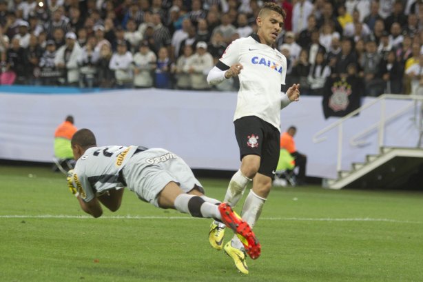 Durante a partida Corinthians x Botafogo, realizada esta tarde na Arena Corinthians, válida pela 9ª rodada do Campeonato Brasileiro de 2014