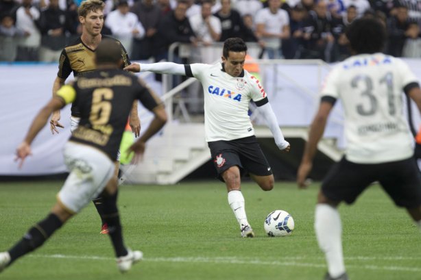 Durante a partida Corinthians x Botafogo, realizada esta tarde na Arena Corinthians, válida pela 9ª rodada do Campeonato Brasileiro de 2014