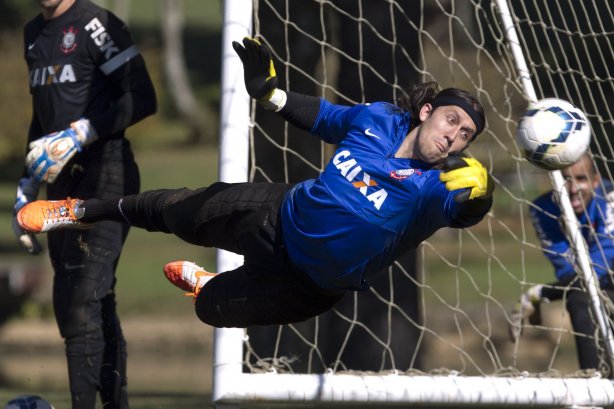 Durante o treino desta manhã no Hotel Fazenda das Amoreiras, na cidade de Extrema/MG. O time faz uma intertemporada preparando-se para o próximo jogo dia 17/07 contra o Internacional/RS, na Arena Corinthians, válido pela 10ª rodada do Campeonato Brasileiro de 2014