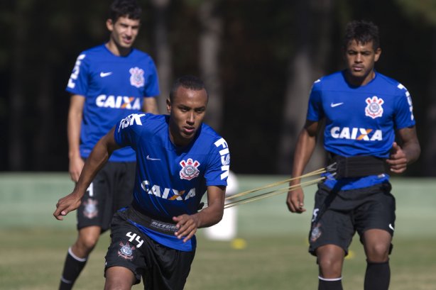 Durante o treino desta manhã no Hotel Fazenda das Amoreiras, na cidade de Extrema/MG. O time faz uma intertemporada preparando-se para o próximo jogo dia 17/07 contra o Internacional/RS, na Arena Corinthians, válido pela 10ª rodada do Campeonato Brasileiro de 2014