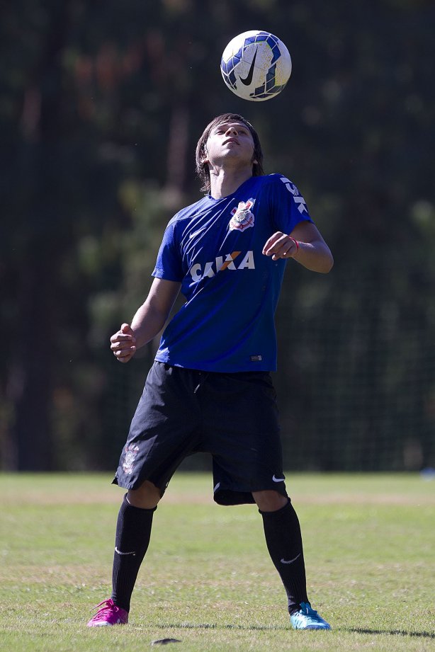 Durante o treino desta manhã no Hotel Fazenda das Amoreiras, na cidade de Extrema/MG. O time faz uma intertemporada preparando-se para o próximo jogo dia 17/07 contra o Internacional/RS, na Arena Corinthians, válido pela 10ª rodada do Campeonato Brasileiro de 2014